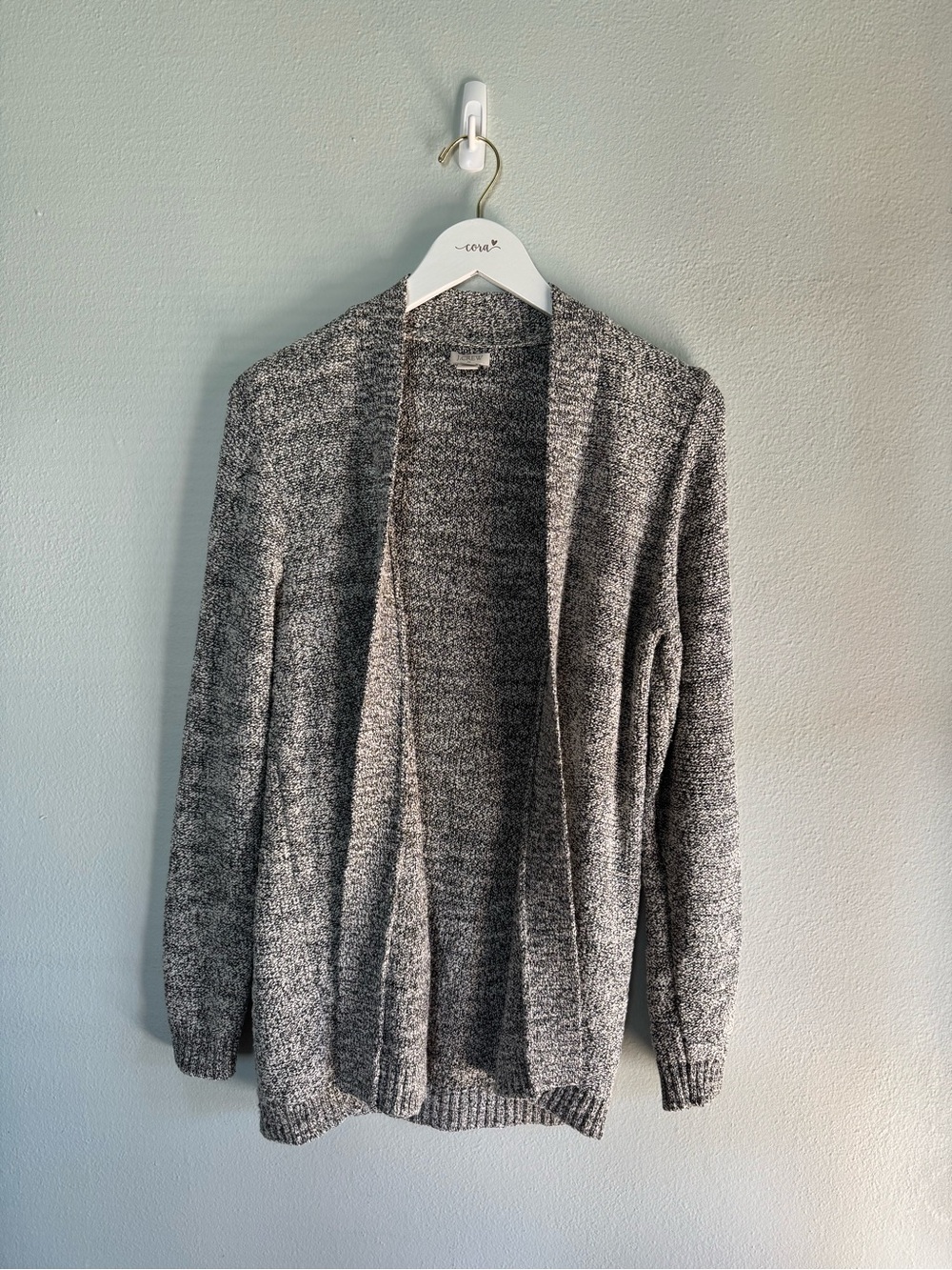 J.Crew - Cozy Open-Front Gray Women's Cardigan